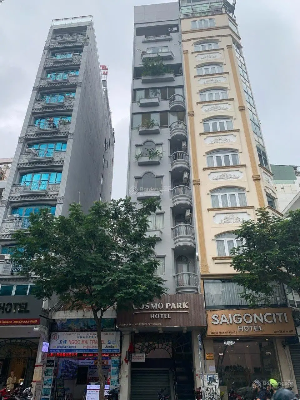 Bán tòa nhà- Khách Sạn MT Bùi Thị Xuân, P.Bến Thành ,Q1. Hầm, 12 tầng, 44 phòng