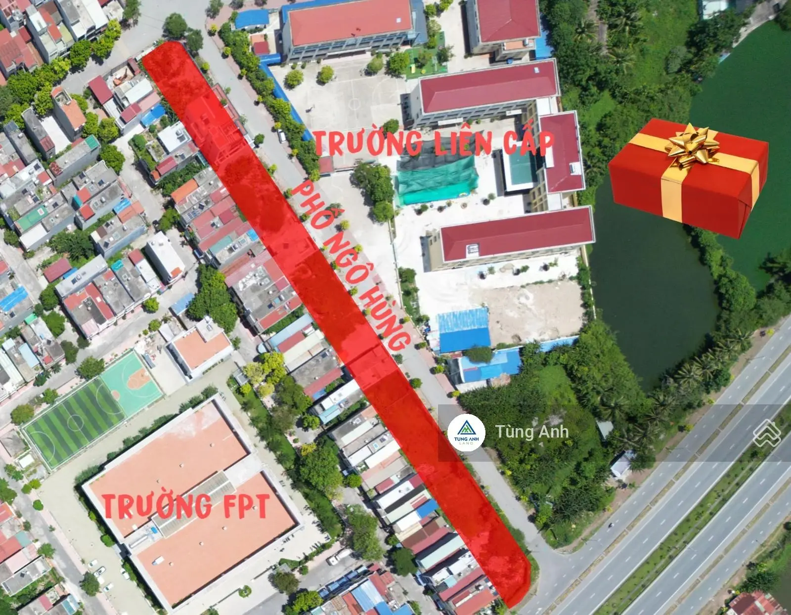 Bán đất villa 143,1m2 phố Ngô Hùng, Thành Tô, Hải An