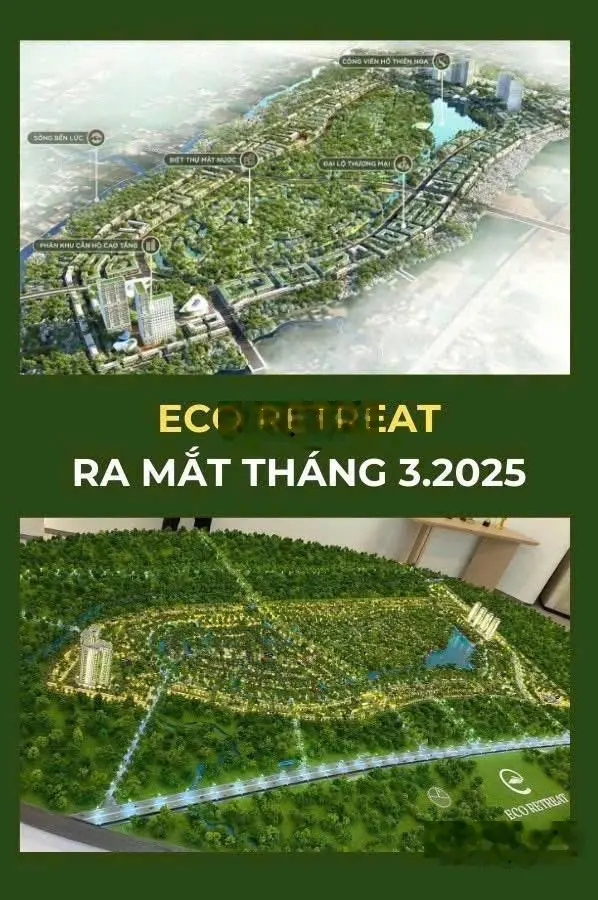 ECOPARK Độc Quyền Quỹ Căn Đợt 1 Nhà Phố 4,5tỷ, Biệt Thự 8,5Tỷ Eco Retreat. LH: 0963552338