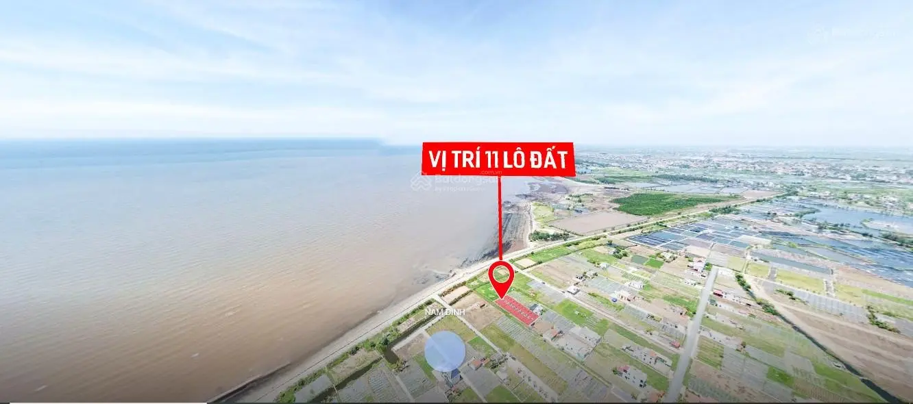 Cần bán đất 100% thổ cư sát biển Quất Lâm, Giao Thủy, Nam Định giá 9 - 12tr/m2 vị trí hiếm có