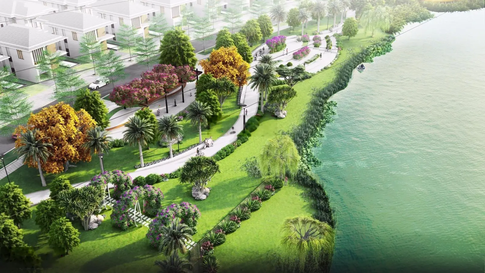 Đất biệt thự ven sông, view công viên bờ sông ngay trung tâm thành phố Quảng Ngãi
