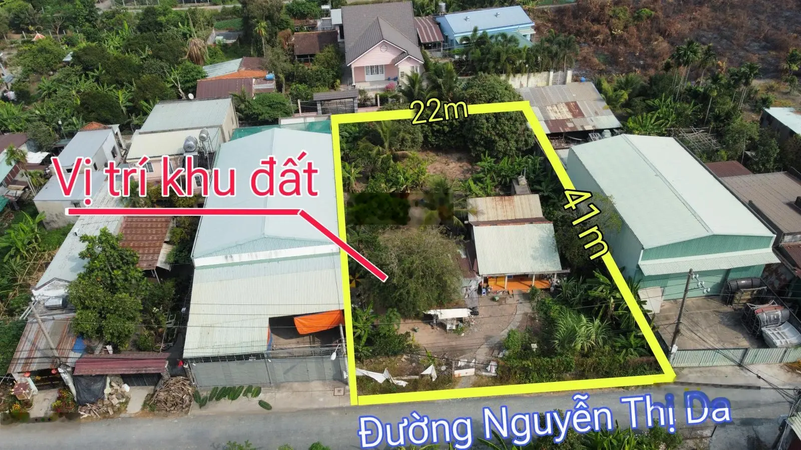 Bán đất mặt tiền Nguyễn Thị Da - Bình Mỹ - Củ Chi - HCM