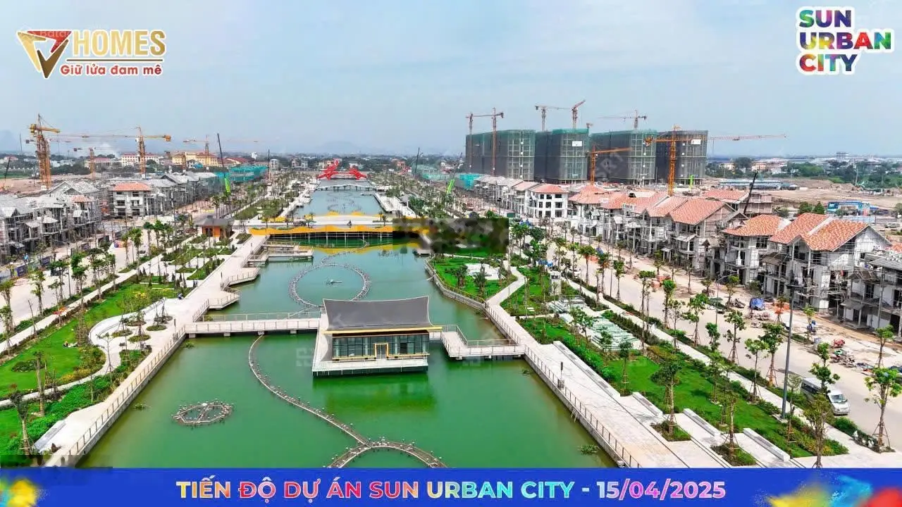 Ra hàng phân khu đẹp nhất dự án Sun Urban City Hà Nam - một bước ra quảng Trường trống Đọi Tam