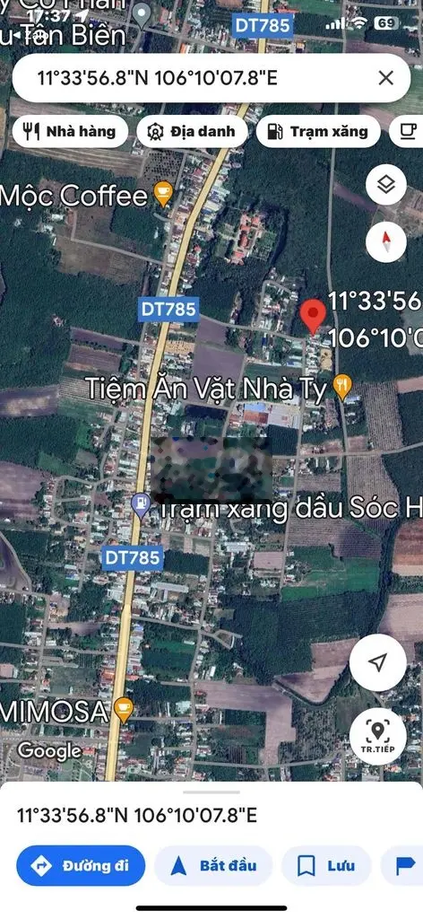 ĐẤT NỀN TÂN CHÂU GIÁ RẺ