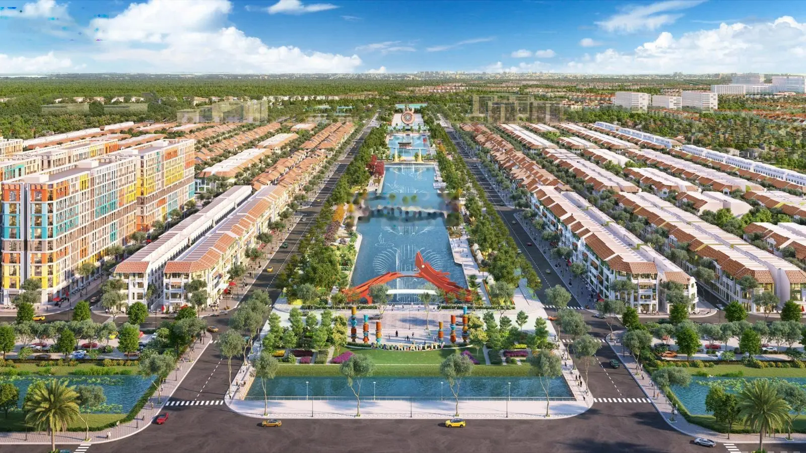 Mở bán shophouse mặt tiền 8m, đối diện chung cư, đường 32m, xây 650m2 sàn sử dụng, sổ lâu dài
