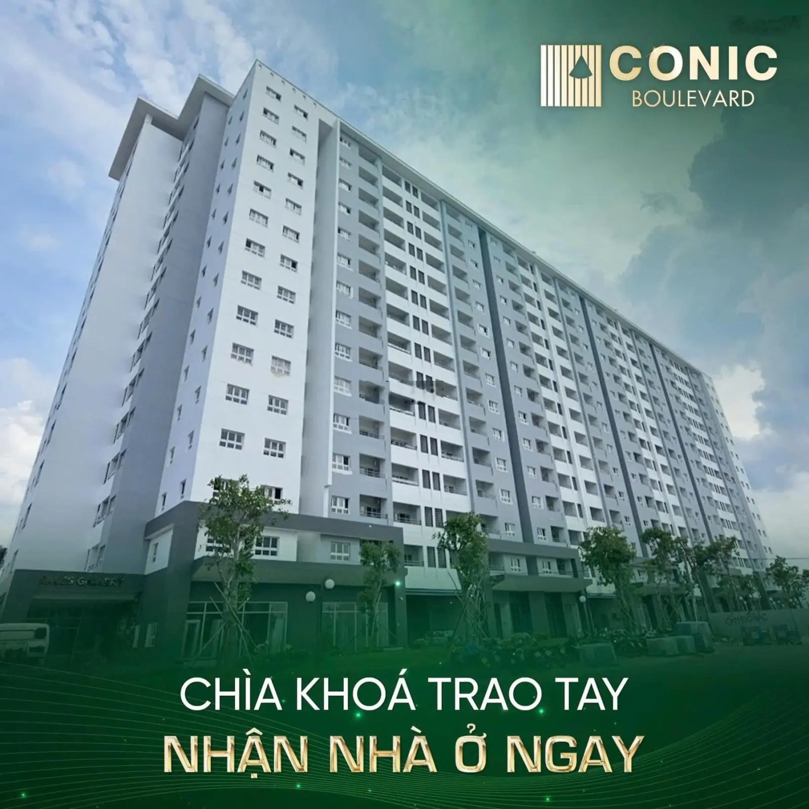 Căn hộ Conic Boulevard Thanh toán 15% nhận nhà, bank hỗ trợ miễn lãi 18 tháng, giá chỉ 37tr/m2