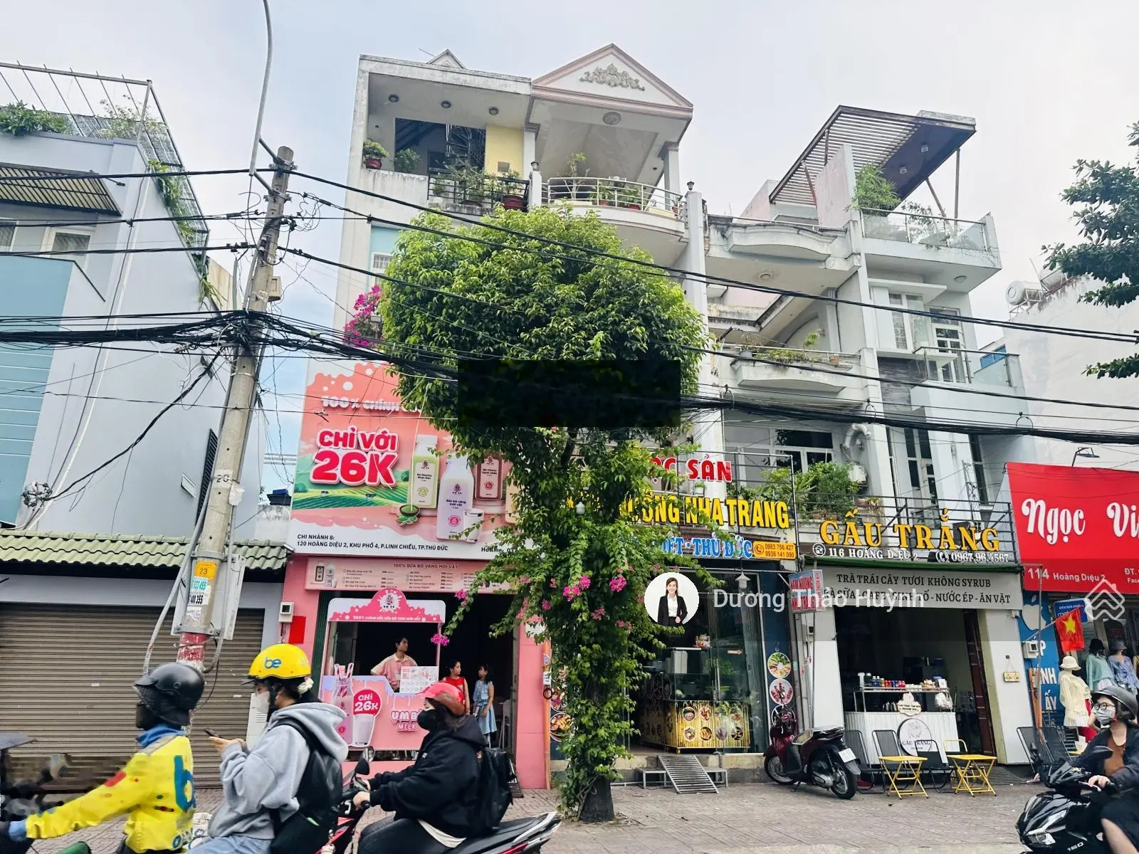 Mặt Tiền Kinh Doanh Hoàng Diệu 2- 5 Tầng Bề Thế(6x38)- Thuê 75Tr/th- Sổ cực đẹp - chưa qua đầu tư