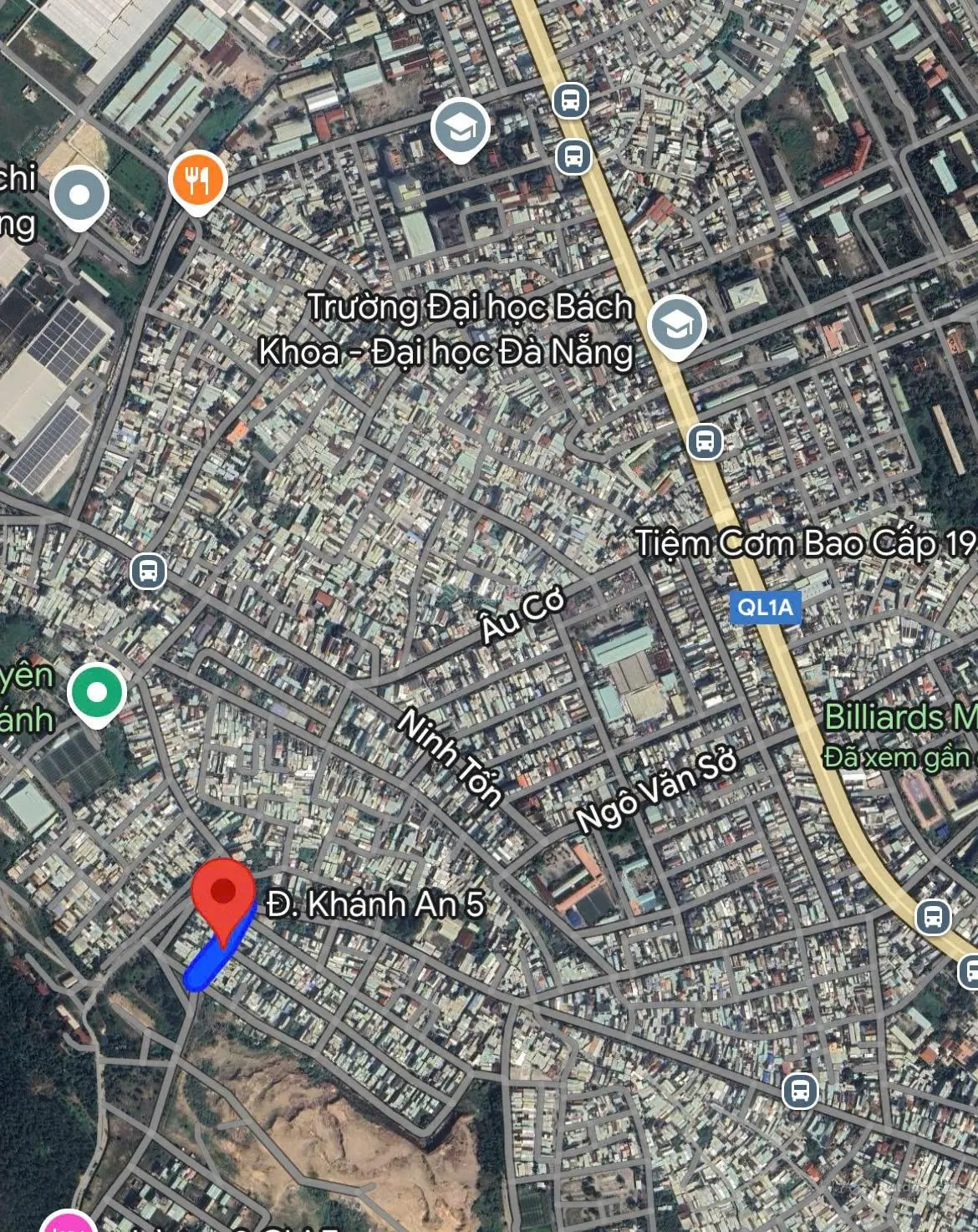 Bán đất Khánh An 5, đường 7m5 khu bộ đội 532, gần chợ Hòa Khánh
