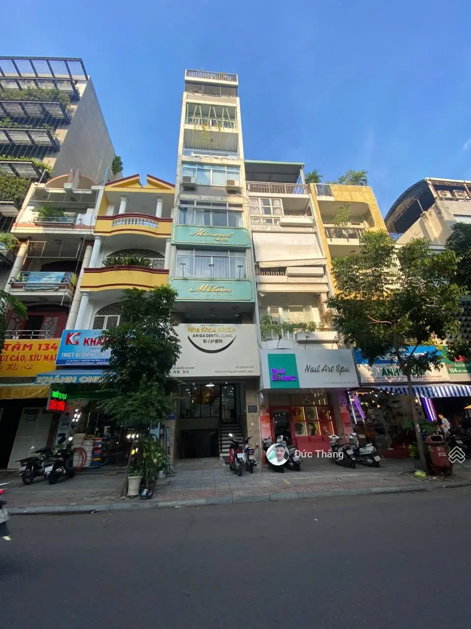 Bán nhà mặt tiền đường Ký Con đoạn đẹp ngang 4,2 x 23m 6 tầng nhà mới giá 37 tỷ