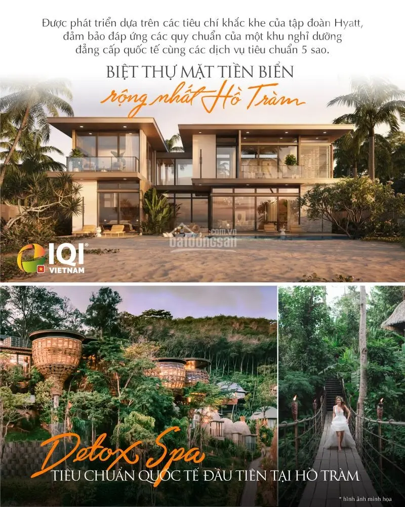Bán biệt thự trực diện biển cuối cùng tại Hyatt Regency Hồ Tràm Residences giá 78.3 tỷ