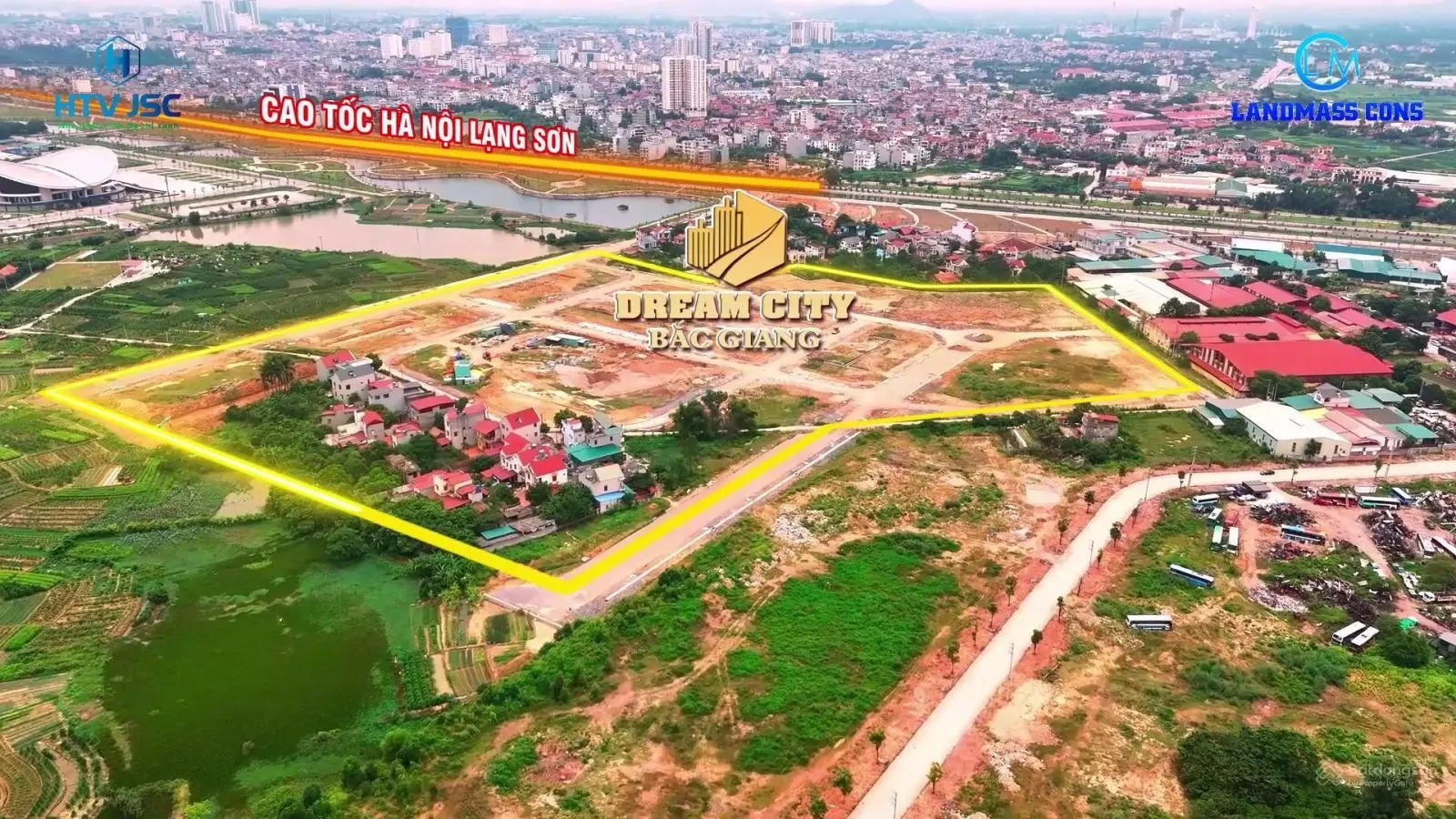 Bán đất nền dự án Dream City Bắc Giang, giá chỉ từ 2.8 tỷ