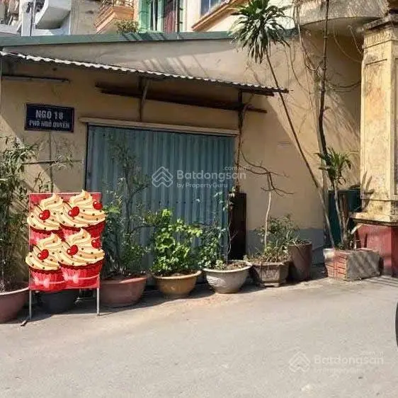 Khu phân lô ô tô 8.3 tỷ, DT sổ 46m2, MT 4m, Nhà 2 mặt tiền ô tô, ngõ 18 Ngô Quyền, Hà Đông
