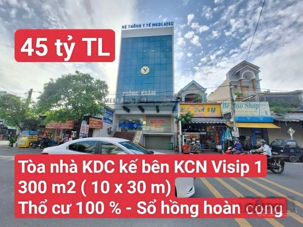 Tòa nhà văn phòng trụ sở công ty mặt tiền kinh doanh KDC Việt Sing, P. Thuận Giao, TP. Thuận An
