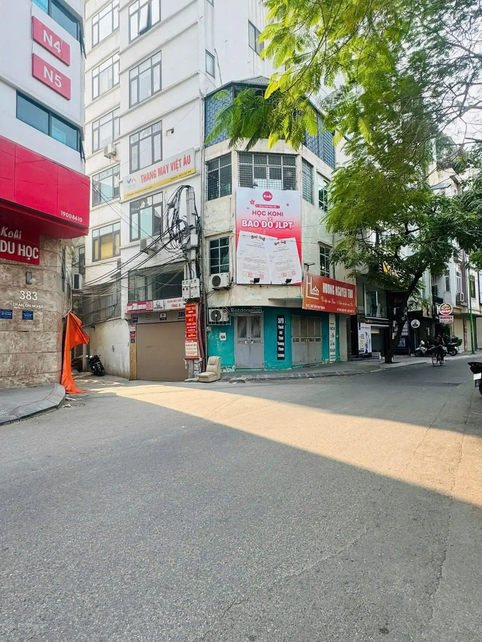 Nhà Phố Trần Đại Nghĩa, Lô Góc, Ô tô đỗ cửa, KD, diện tích 38m2, 5 tầng, mặt tiền 4m, giá 9,95 tỷ