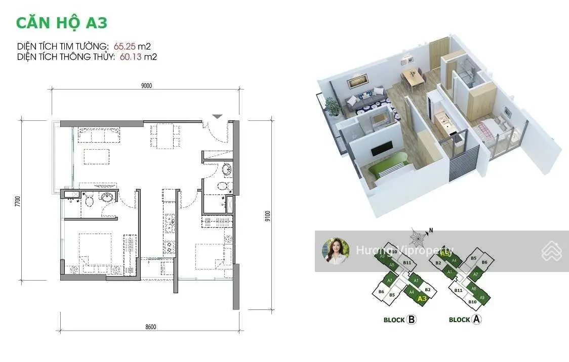Bán căn hộ CÓ SỔ HỒNG HR1B-03 Eco Green Saigon 2PN 2WC full NT hỗ trợ thủ tục hồ sơ A-Z
