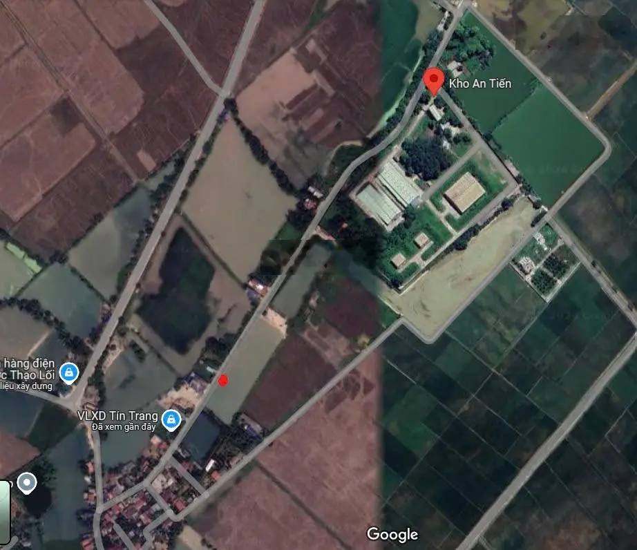 Bán đất tại xã An Tiến giá siêu hời chỉ 1,5 tỷ vnd 100m2 mặt tiền 5m