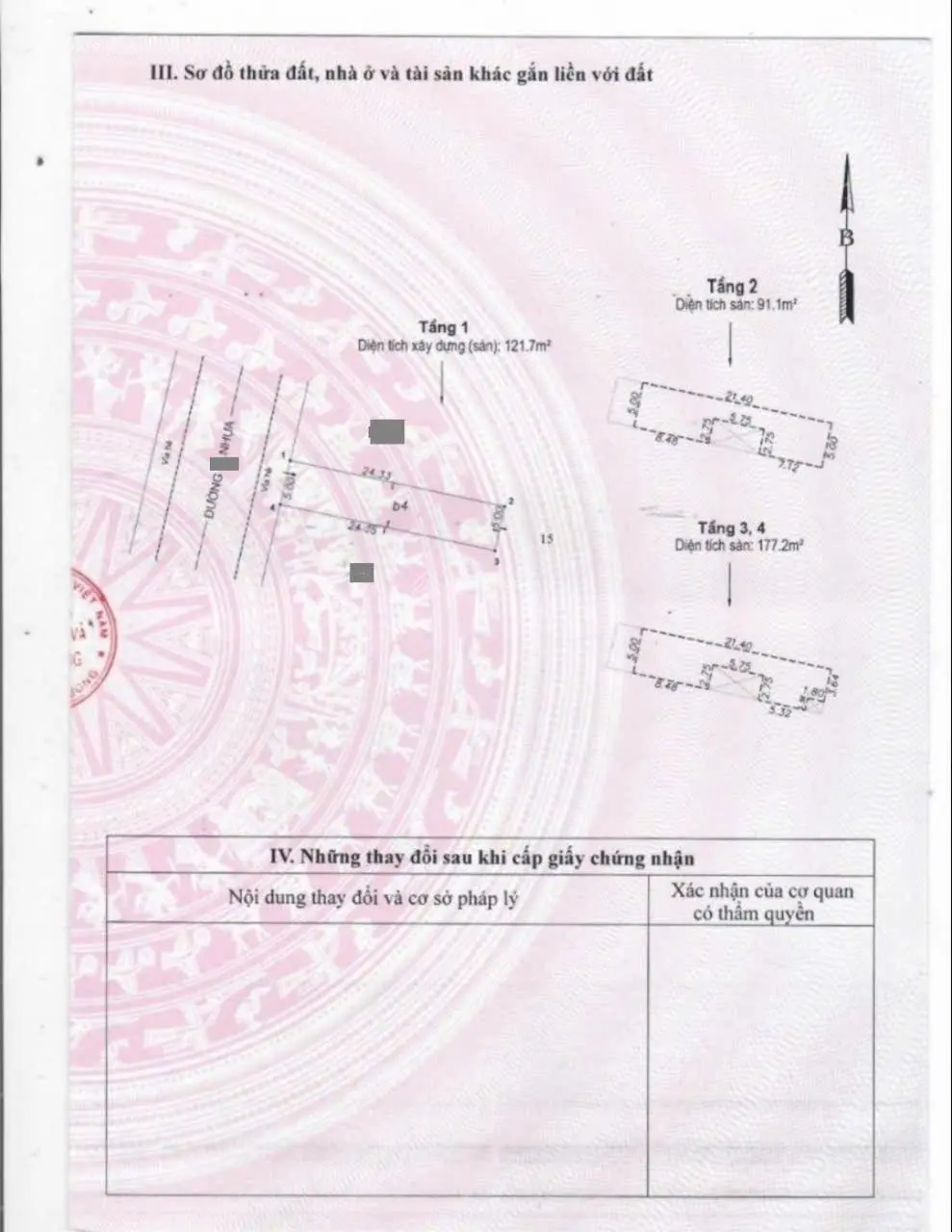 Nhà 1 trệt 3 lầu mặt tiền khu trung tâm hành chính, P. Dĩ An, Tp. Dĩ An
