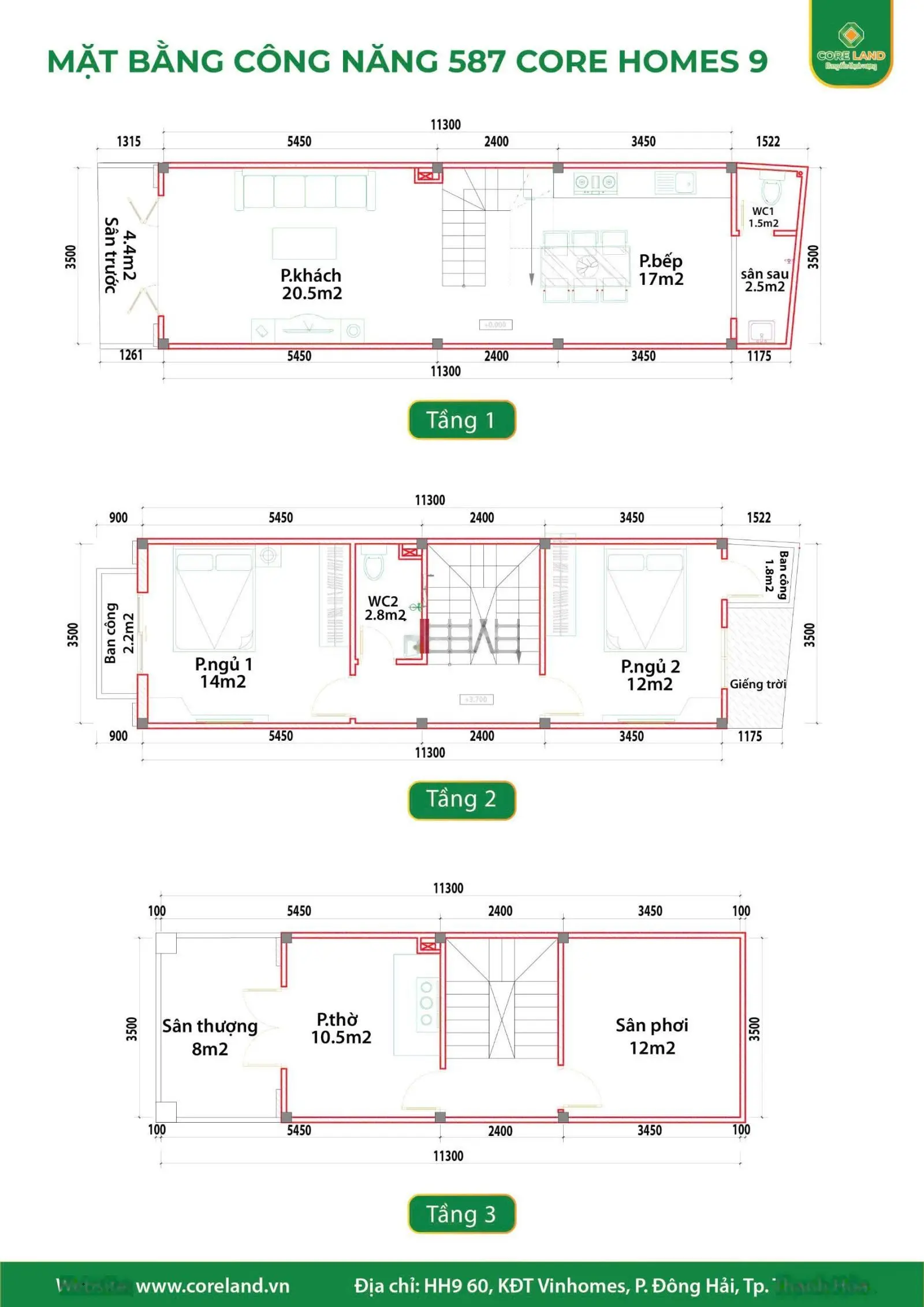 Bán nhà 3 tầng xây mới tinh ngõ 123 đông tác cạnh bênh viện hợp lực tp thanh hoá 0963 532 ***
