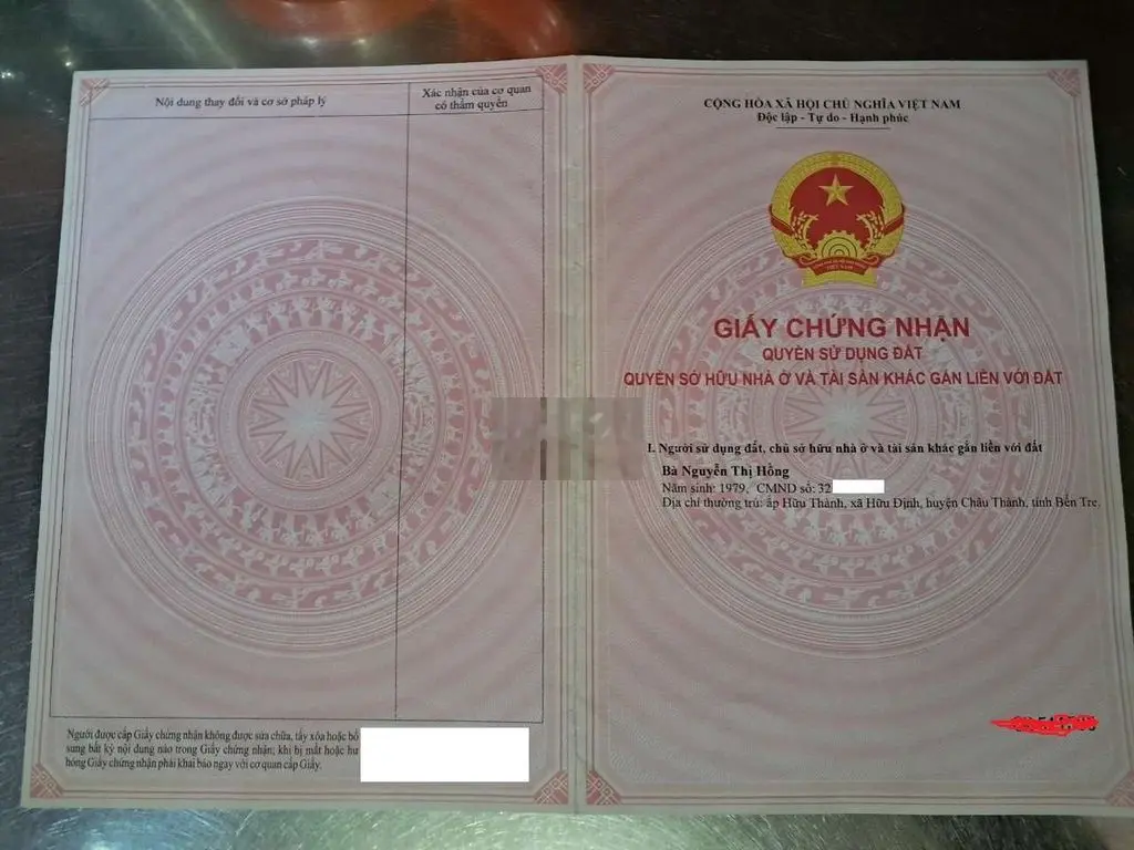 Cần sang nhượng lô đất mặt tiền Hữu Định