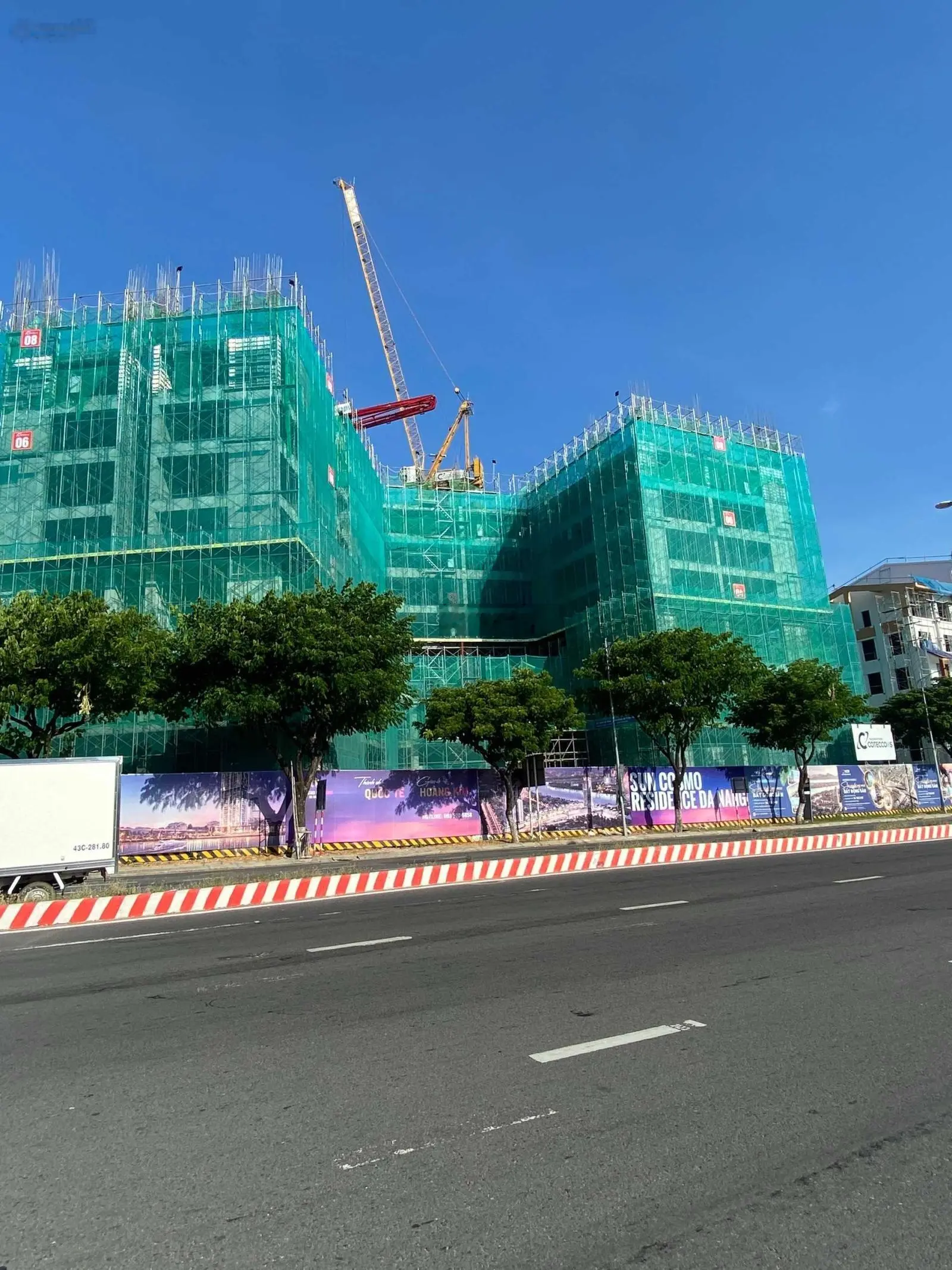 Căn hộ 1PN + hướng Đông Nam giá từ 2.3 tỷ tòa P1 Sun Cosmo Residence Đà Nẵng