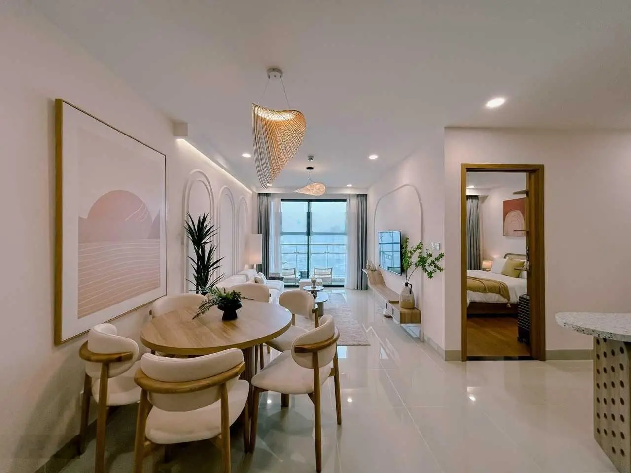 Căn hộ biển VT cao cấp sở hữu lâu dài, thanh toán 20% nhận nhà, full nội thất, trả góp 0% lãi suất