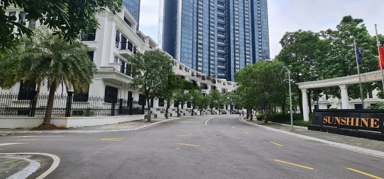 Biệt thự liền kề Sunshine City Ciputra 3 mặt đường, view quảng trường công viên trung tâm tuyệt đẹp