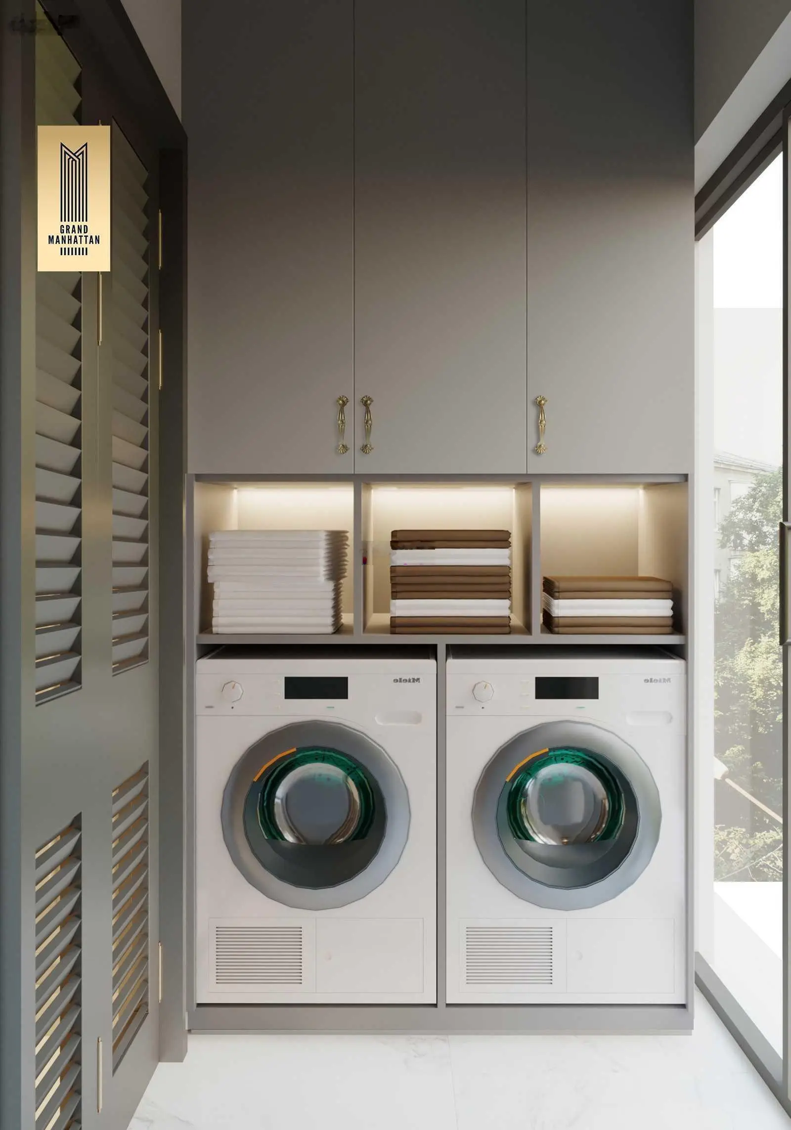 Ngộp Bán gấp căn hộ The Grand Manhattan Q1, căn 2PN 68m2 giá 8.5tỷ view sông SG