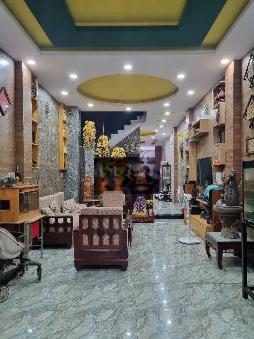 BÁN NHÀ MĂT TIỀN ĐƯỜNG PHẠM THẾ HIỂN, 4 TẦNG-NGANG 4M2, QUẬN 8