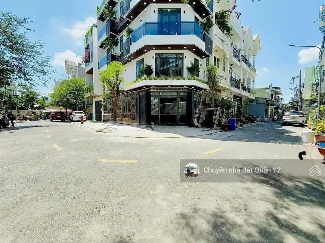 Siêu phẩm 4 tầng góc 2MT hẻm 12m Full nội thất Đường Hiệp Thành 07. Quận 12