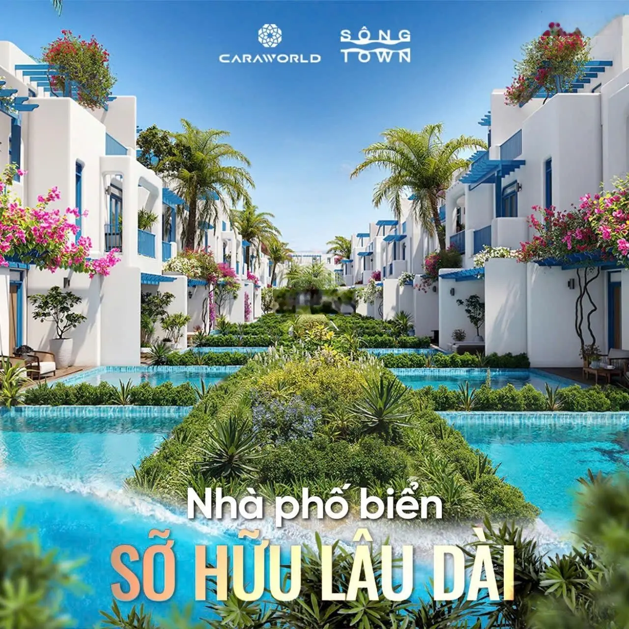Bán Nhà phố view biển bãi dài Cam Ranh chỉ từ 61tr/m2