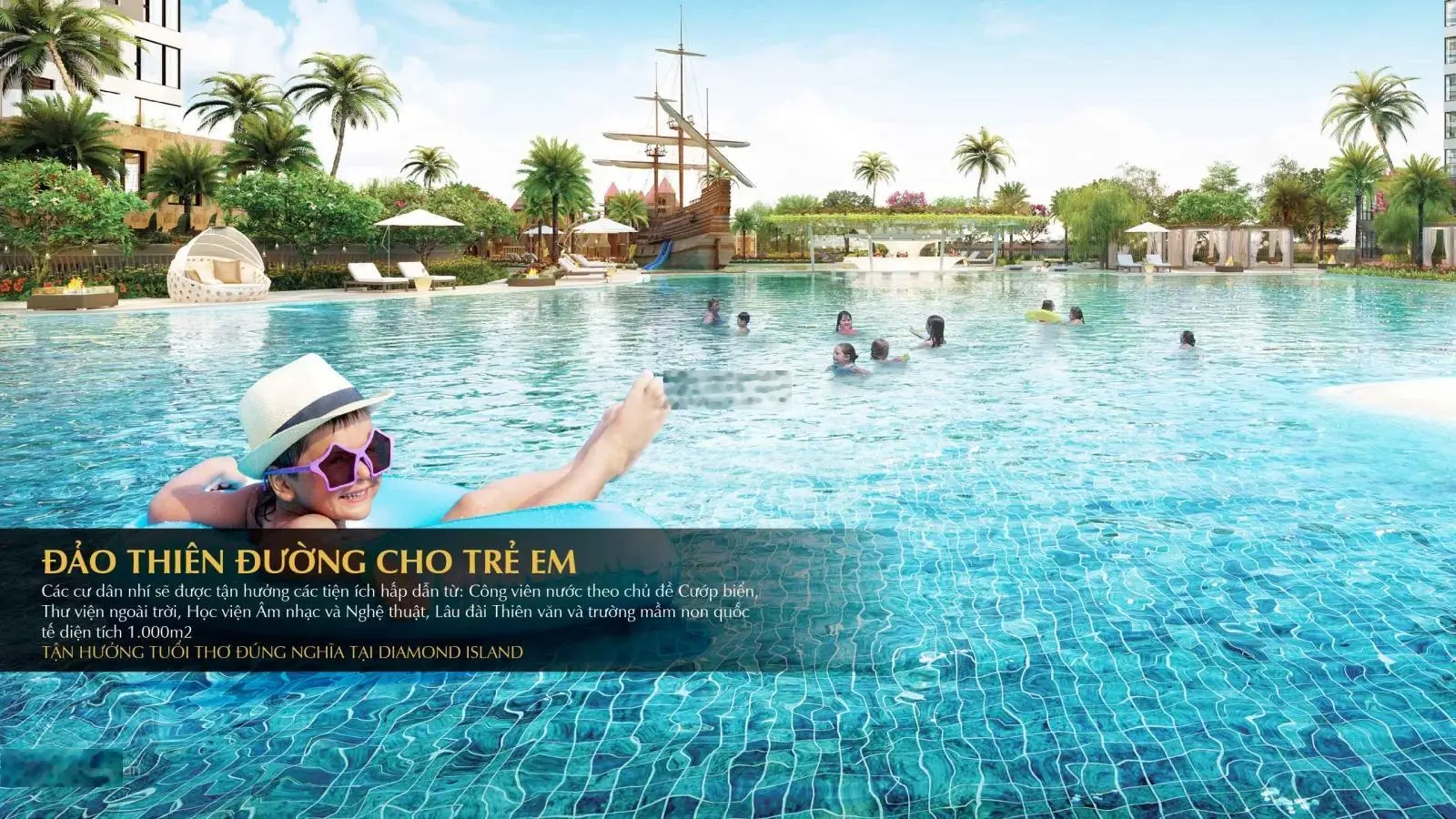 Chốt mua ngay căn hộ 3PN Diamond Island view đẹp, giá bán siêu hấp dẫn