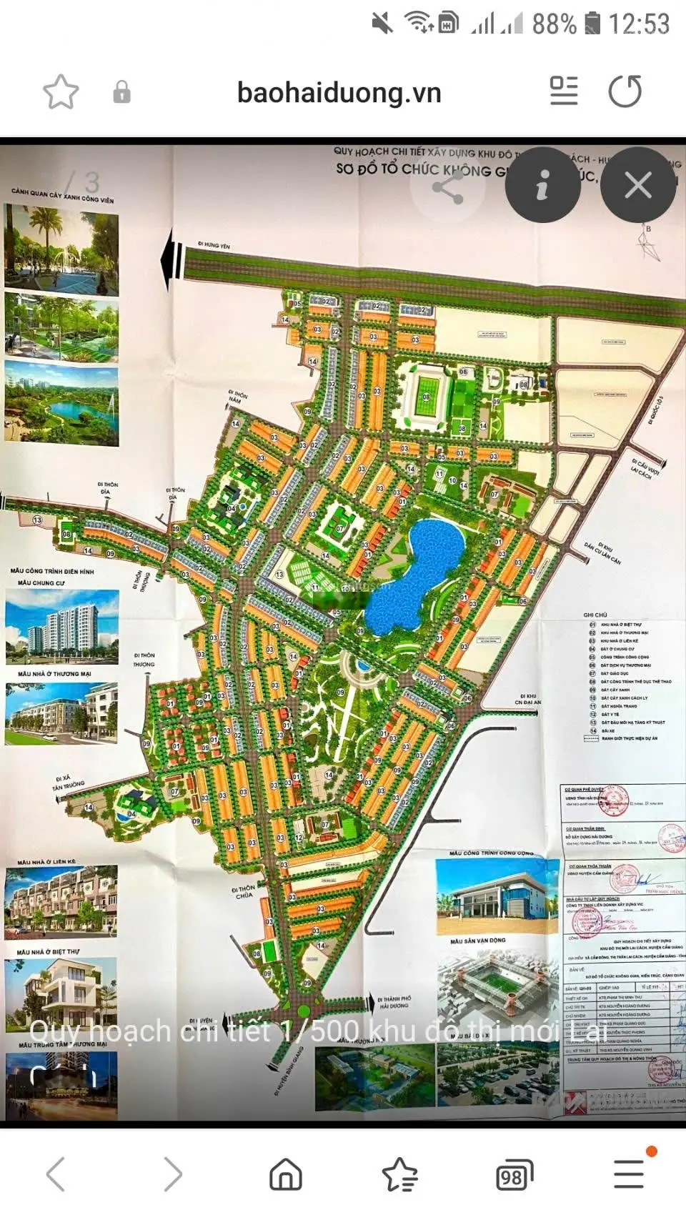 Chính chủ bán 61m2 đẹp không lỗi phong thủy tại thị trấn Lai Cách, Cẩm Giàng, Hải Dương
