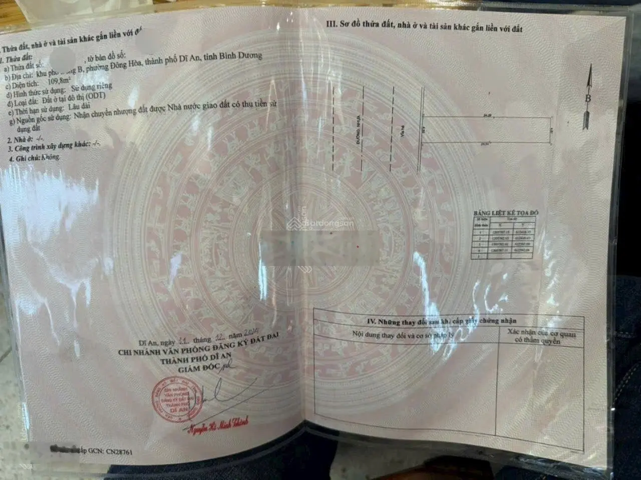 Nhà mặt tiền kinh doanh TP Dĩ An Bình Dương