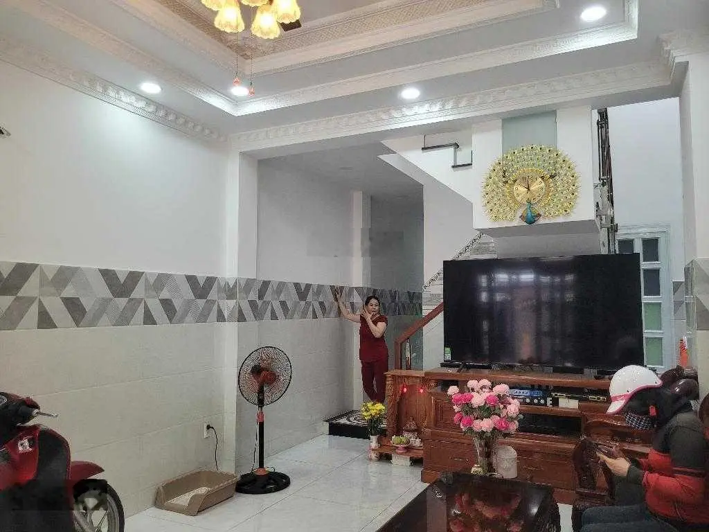 Nhà mới HXH Phạm Văn Chiêu, ngang 4m, 74m2, 4 tầng, full nội thất, vào ở ngay