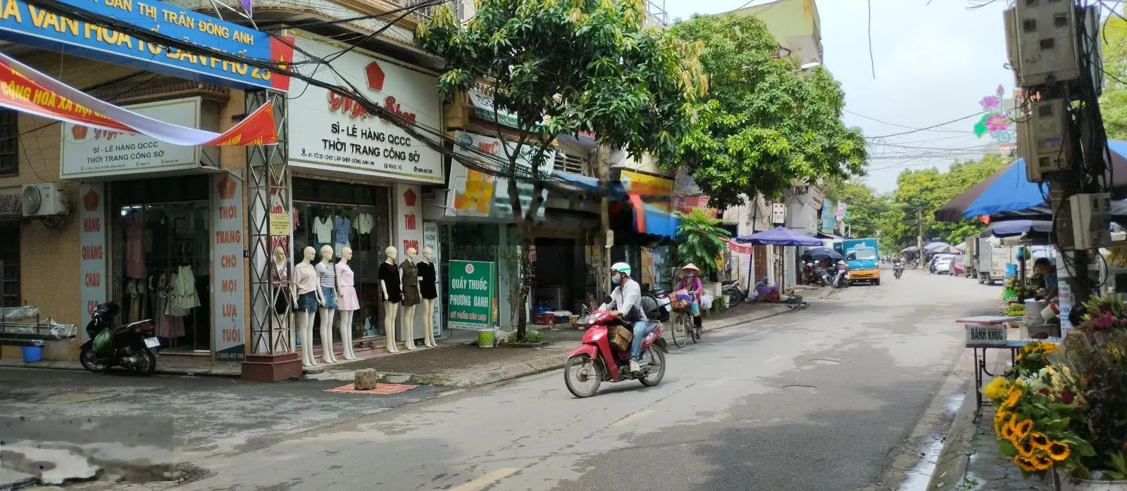 Bán đất thị trấn Đông Anh thông ô tô, kinh doanh đa dạng giá 62tr/ m2.