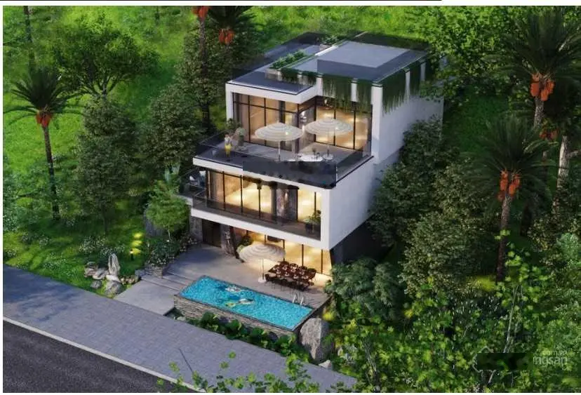 Bán biệt thự đơn lập 310m2,view suối 8 tỷ full phí tại Ivory Villas Hoà Bình