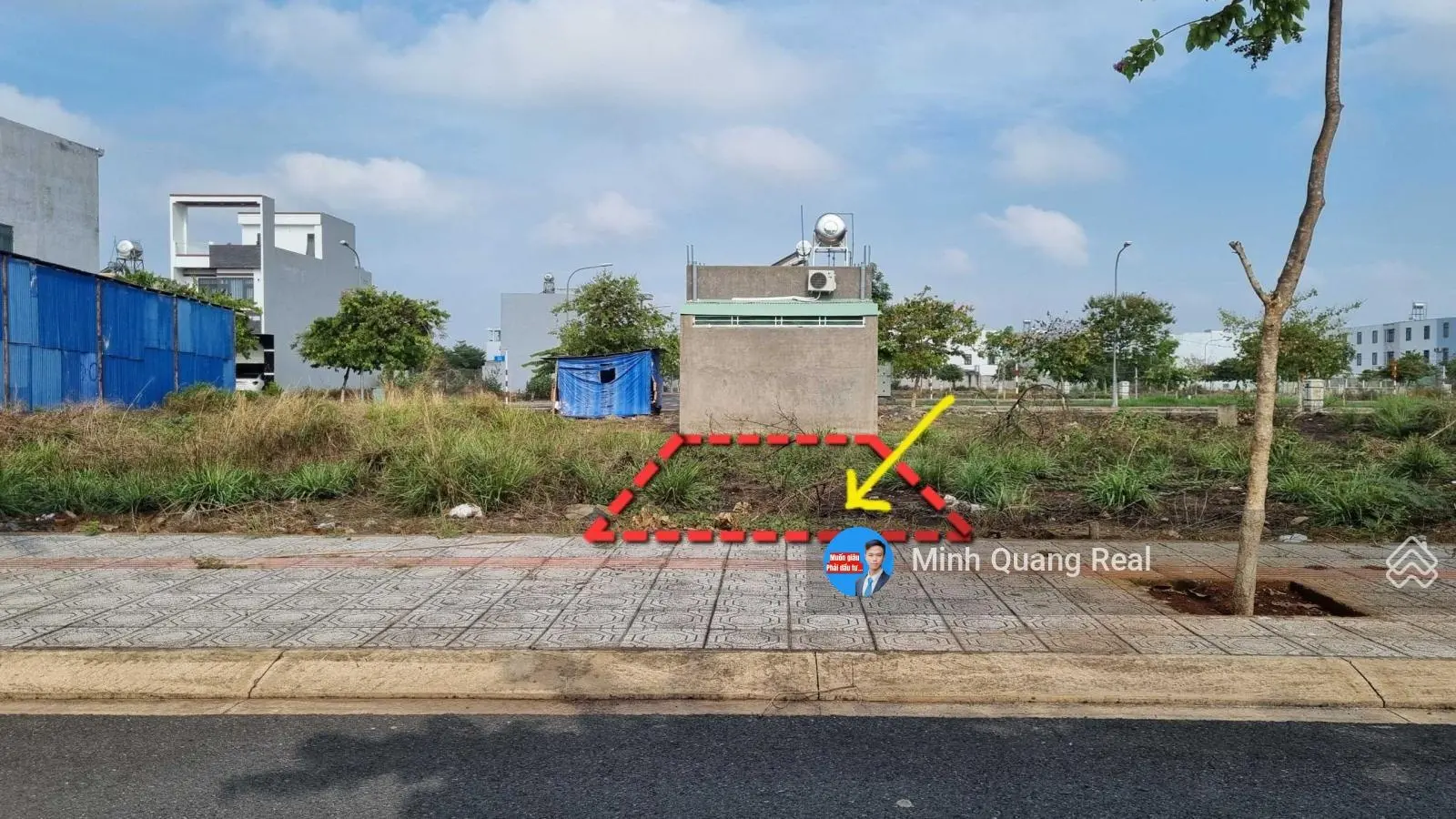 Lô ngộp 5x20, đường D6, khu đô thị Bàu Xéo, thông công viên, nhỉnh 1,6 tỷ