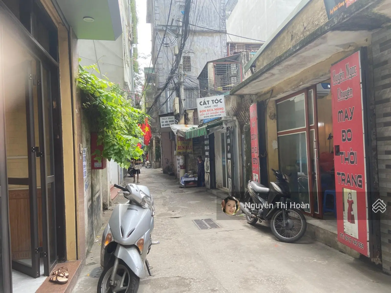 Bán nhà mặt ngõ Trương Định 4 tầng đẹp 25m2-4,83 tỷ-ngõ thông