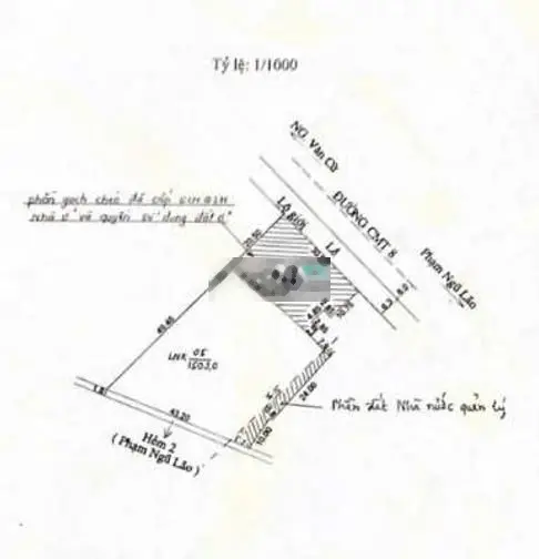 Siêu hiếm - Đất công 2 mặt tiền đường Cách Mạng tháng 8, Cần Thơ