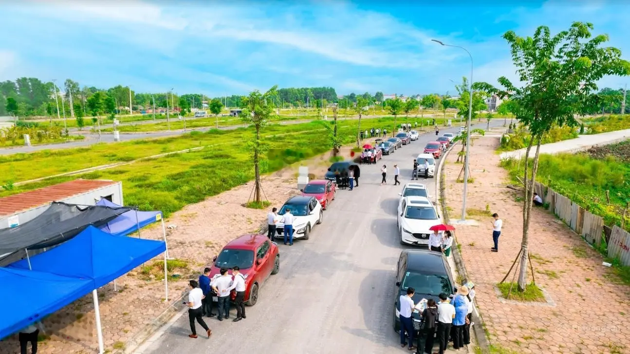 Chính chủ bán lô đất nền 80m2 tại khu đô thị Mỹ Độ Vista City thành phố Bắc Giang, sổ đỏ chính chủ