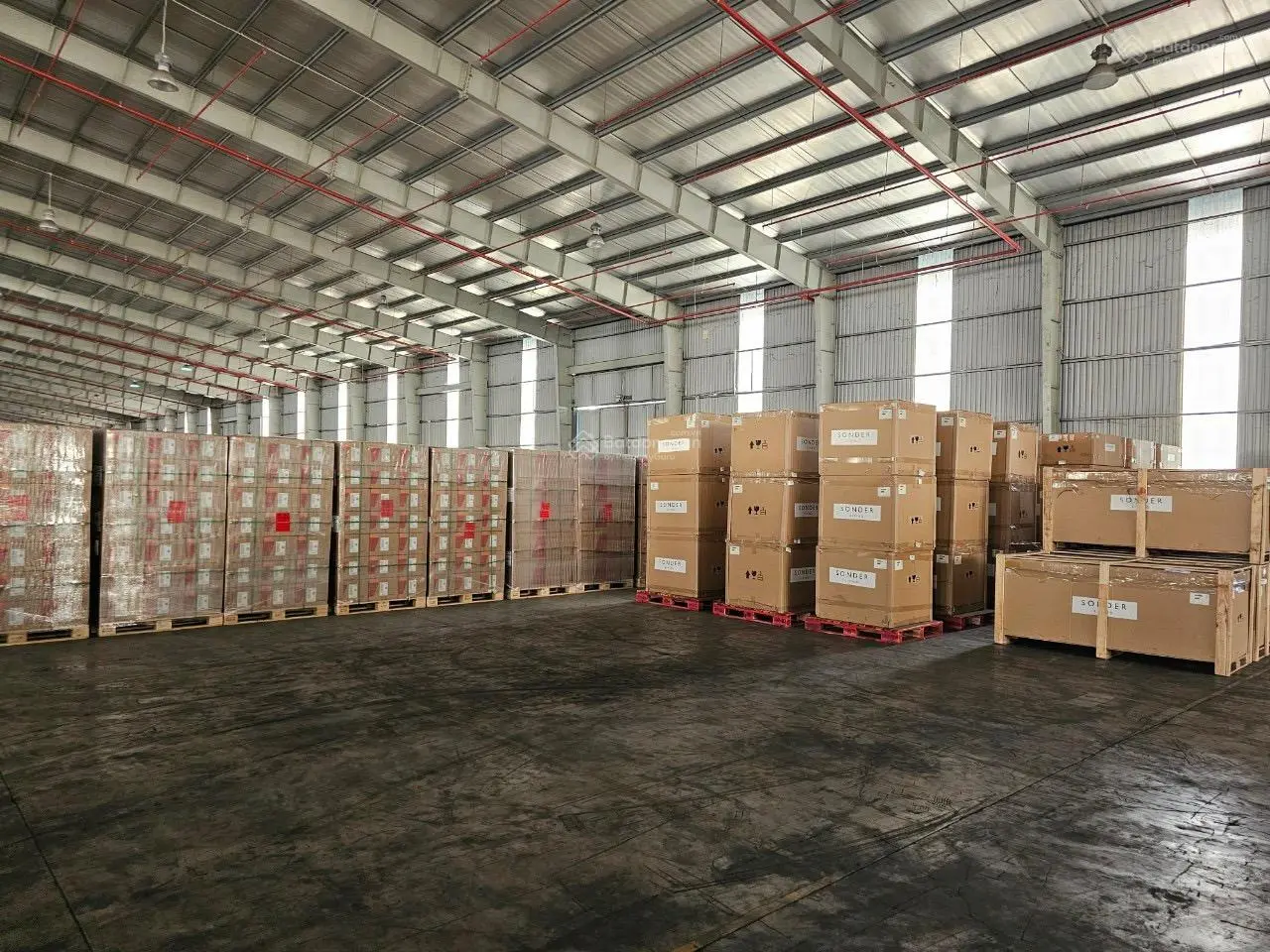 Chuyển nhượng tổ hợp kho Logistics đầy đủ công năng (thường - hoá chất - ngoại quan) trong KCN