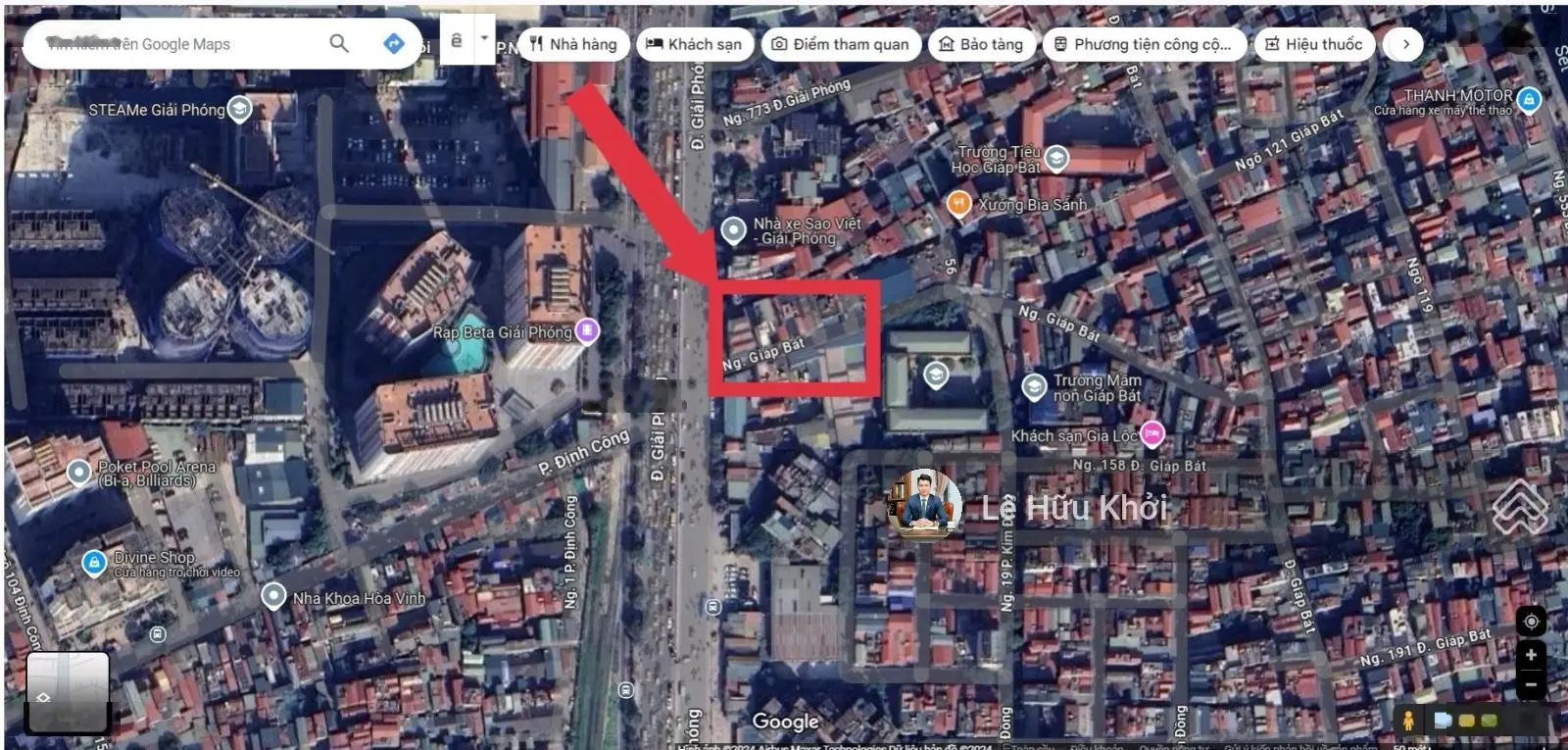 Bán nhà riêng chính chủ 88m2 ngõ Giáp Bát, Hoàng Mai, Hà Nội