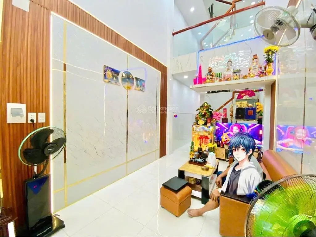 Bán nhà Xóm Chiếu Quận 4 - hẻm ôtô - 4 tỷ nhỉnh - 4 Tầng - 45m2 - khu dân trí cao