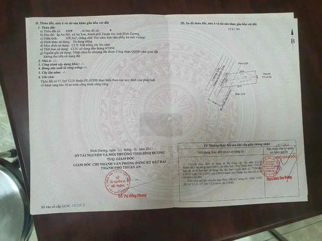 bán 2 lô đất , mặt tiền An Sơn 1