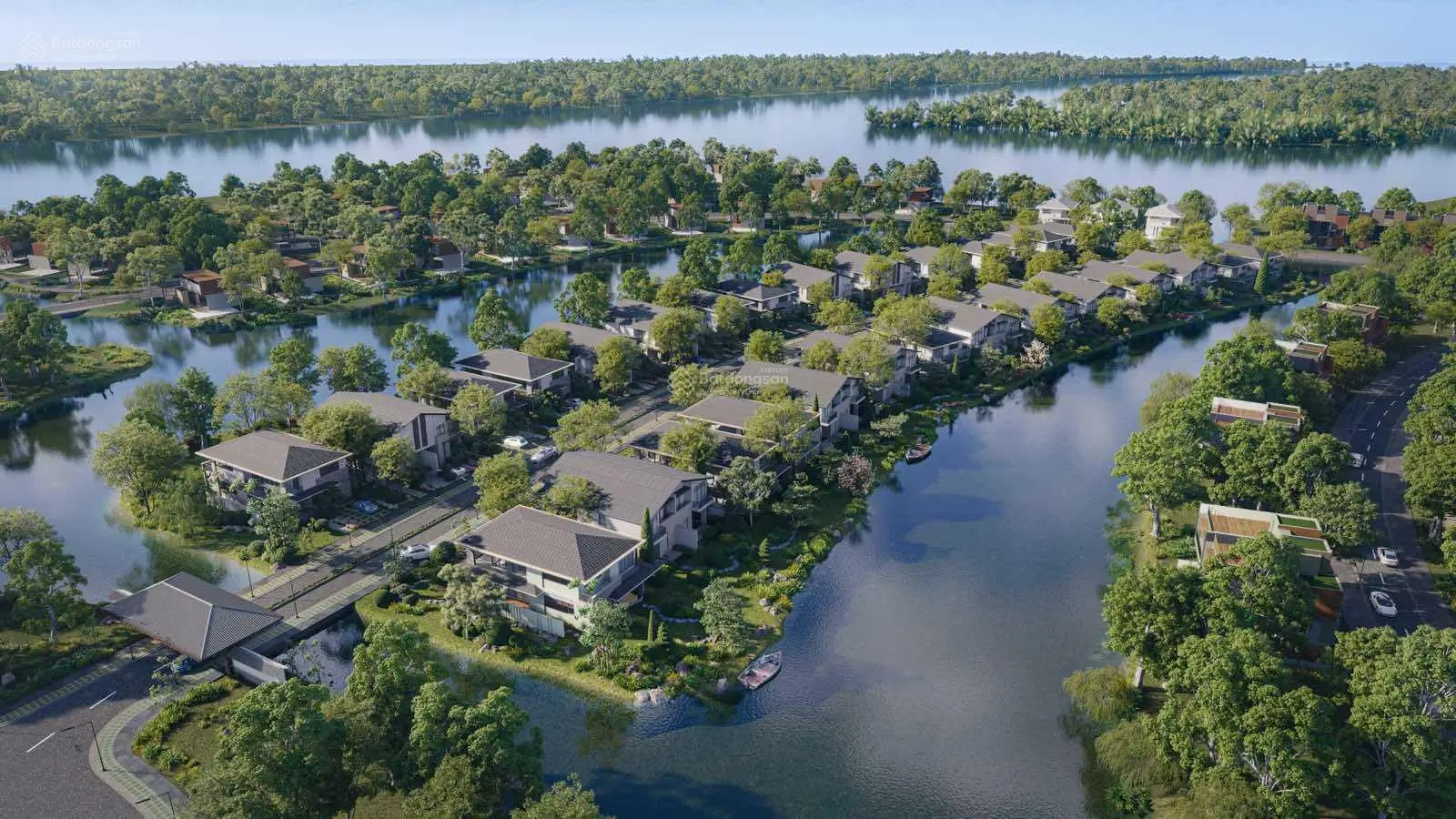 BT Onsen Eco Village Sài Gòn: Khu Compound, view Resort Kempinski, BG hoàn thiện, giá 146 triệu/m2