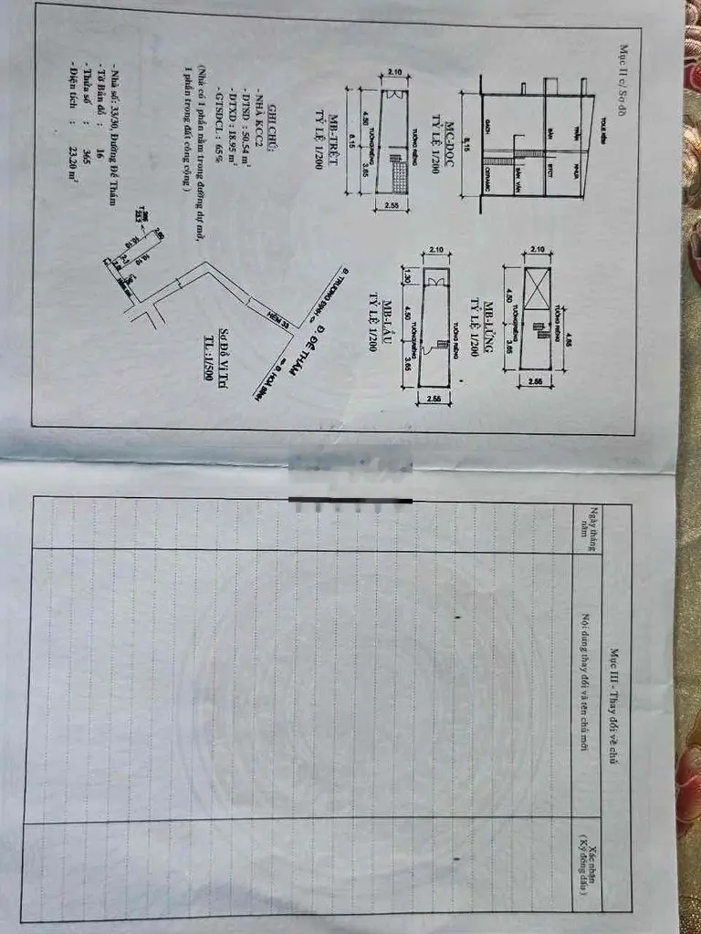 CHỦ GỬI NHÀ HẺM NHÁNH SỐ 33/30 ĐỀ THÁM, PHƯỜNG AN CƯ