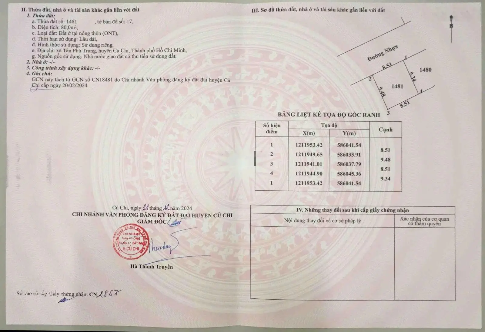 Tôi cần bán nhà trong khu biệt thự đường Tỉnh Lộ 2 xã Tân Phú Trung Củ Chi diện tích 136m2 giá 1tỷ6