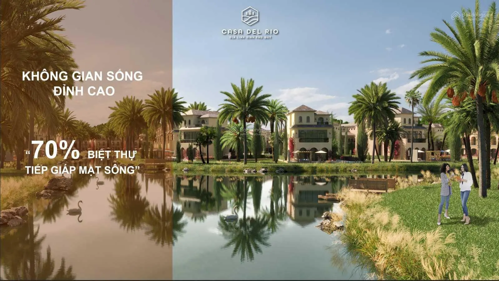 Gấp, gấp bán căn biệt thự đẹp nhất DA Casa Del Rio view sông đường 25m, Giá tốt nhất thị trường