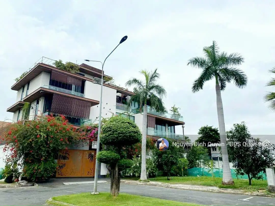 Siêu hot -đất mặt tiền sông - khu compound vip thảo điền - tổng 410m2 - 130 tỷ thương lượng