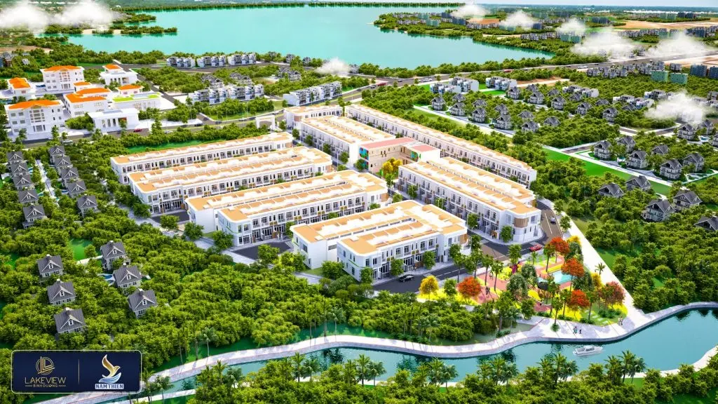 Bán lô đất full thổ cư tại lakeview bình dương - 75m2